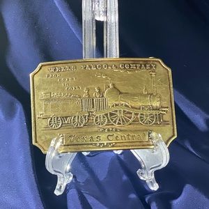 Tiffany Wells Fargo belt buckle